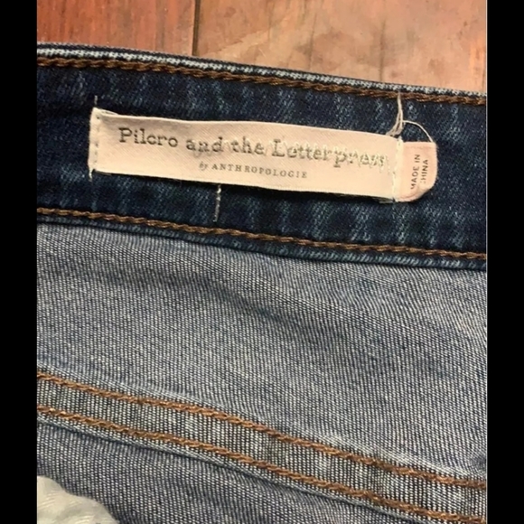 π₯³2XHPπ₯³ Anthropologie Pilcro The Letterpress 32 - Picture 5 of 7
